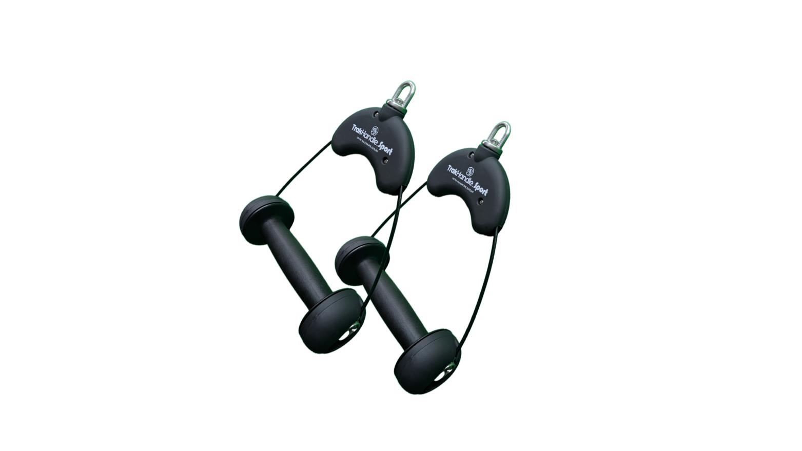 TrakHandle Sport rotating handle and cable attachment for exercise